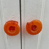 Moulded white sideboard