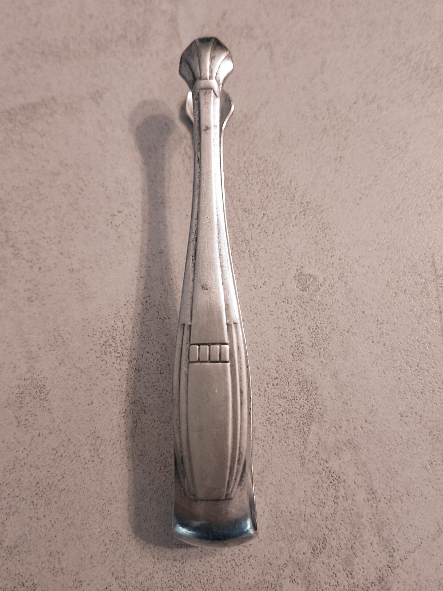 Silver-plated sugar tongs