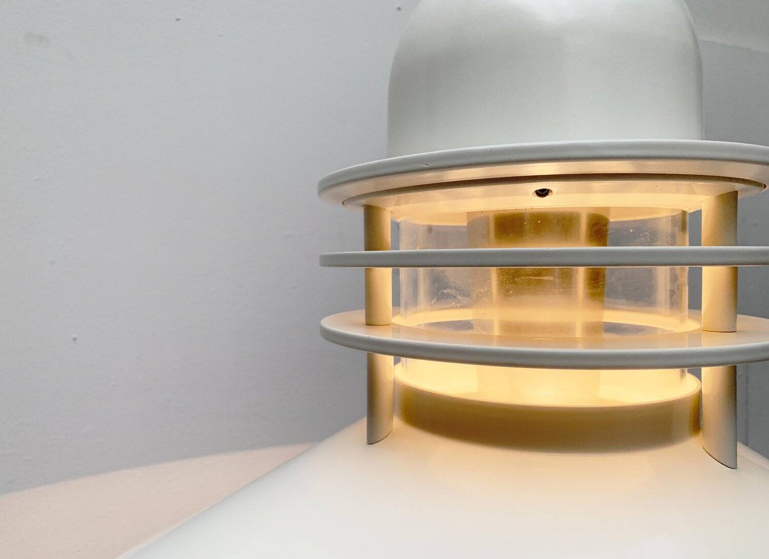 Maxi Nyhavn suspension Danish mid-century by Alfred Homann and Ole v. Kjær for Louis Poulsen