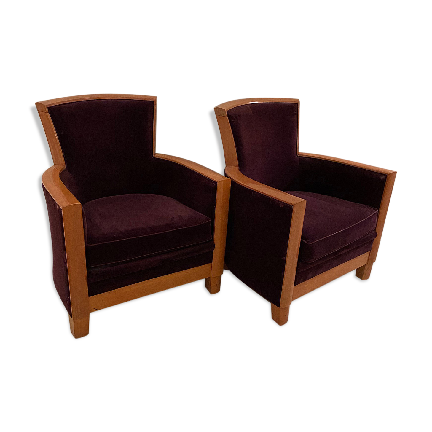 Pair of Armchairs by Rosello Paris