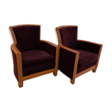 Pair of Armchairs by Rosello Paris
