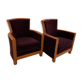 Pair of Armchairs by Rosello Paris