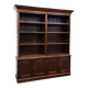 Classic English Semi Open Bookcase