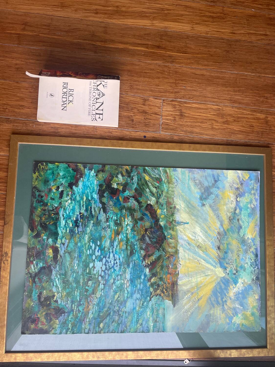 Paintings from 1950-60 oil on canvas