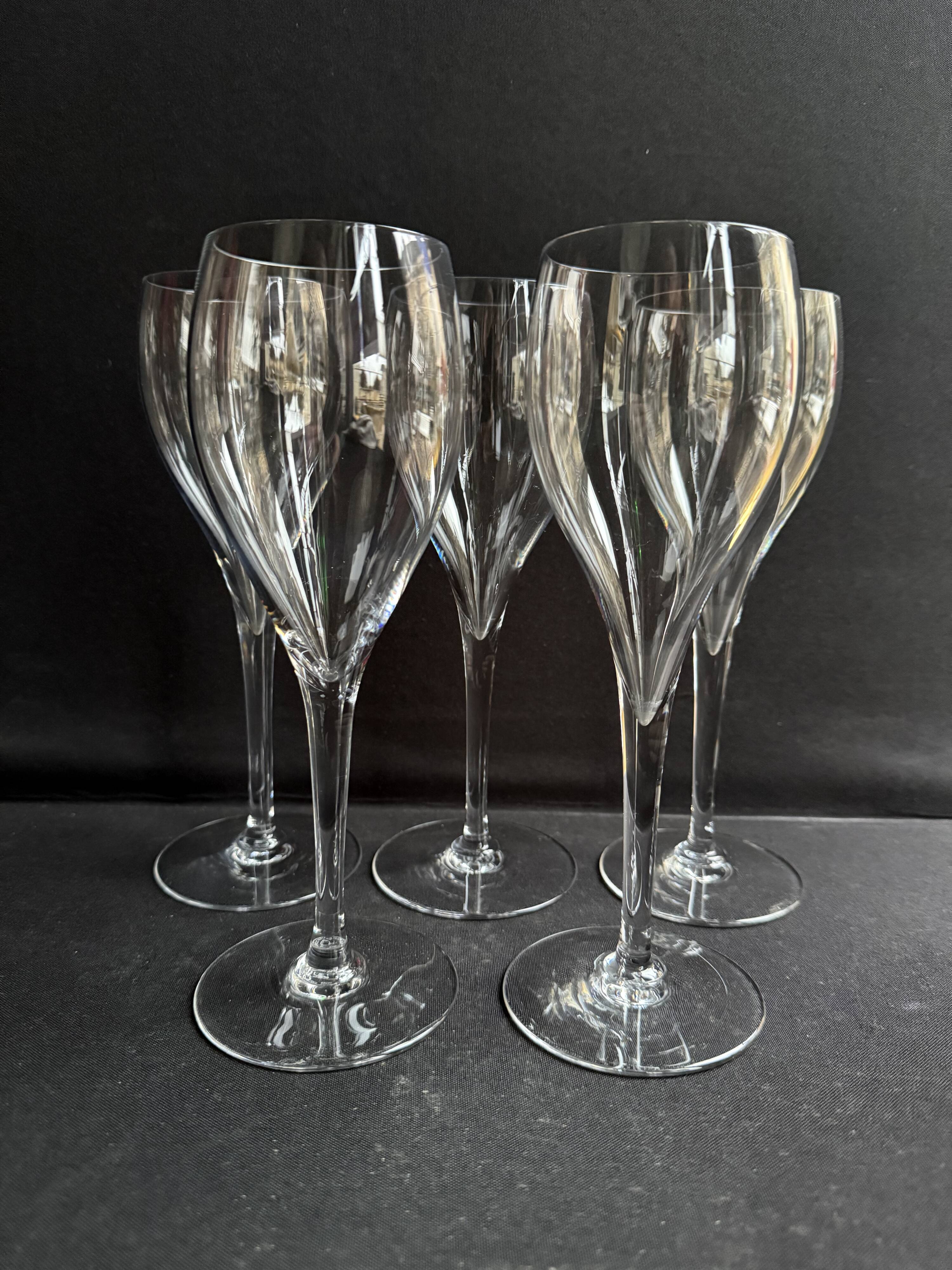 5 Water glasses – Baccarat Saint Rémy