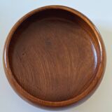 Scandinavian teak aperitif or emptying dish, vintage 60s