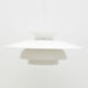 Danish white Junge hanging lamp, 70
