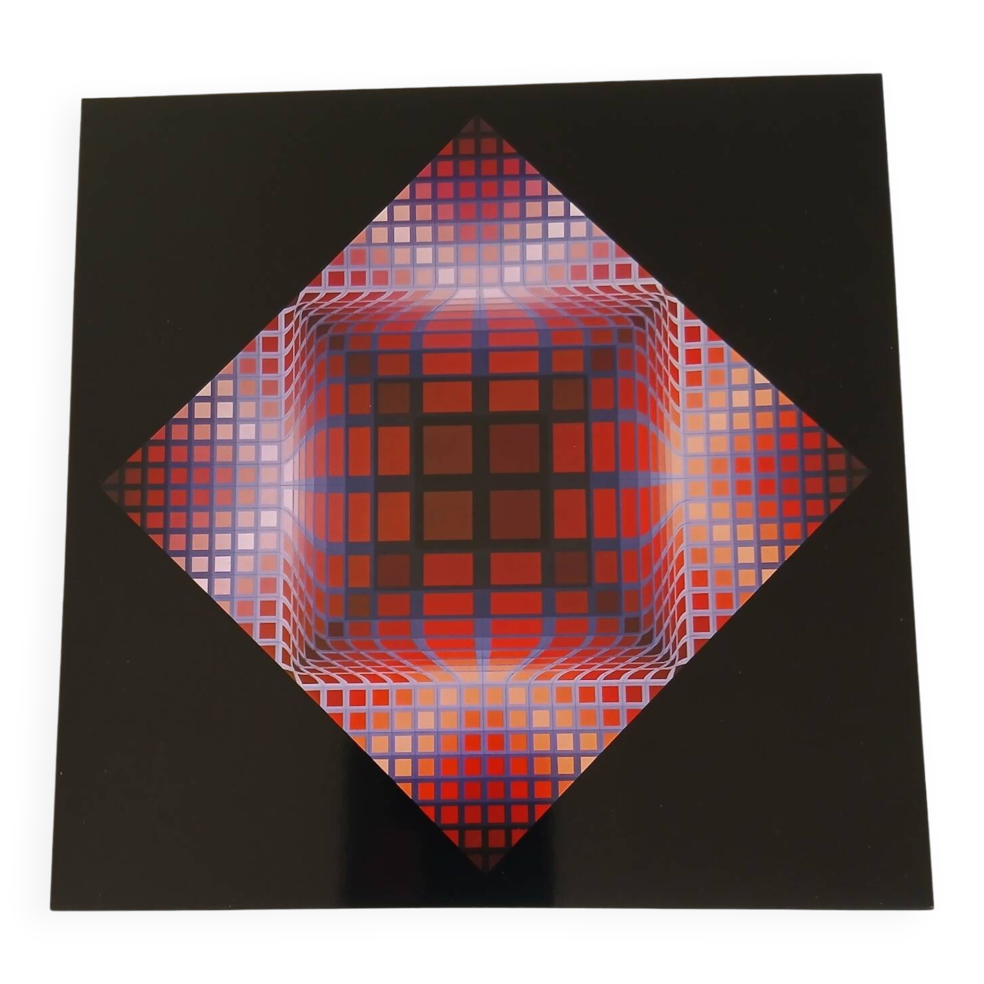 Victor Vasarely Serigraphy op art Editions du Griffon