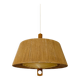 Sisal and Walnut Pendant Lamp by Temde