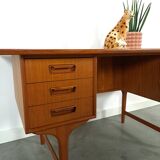 Deens design teak bureau Gunnar Nielsen Tibergaard