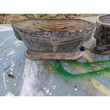 Pair of cast iron planters from 1900 from Charleville-Mézières