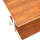 Vintage serving trolley / side table / TV cabinet made of teak from the 196