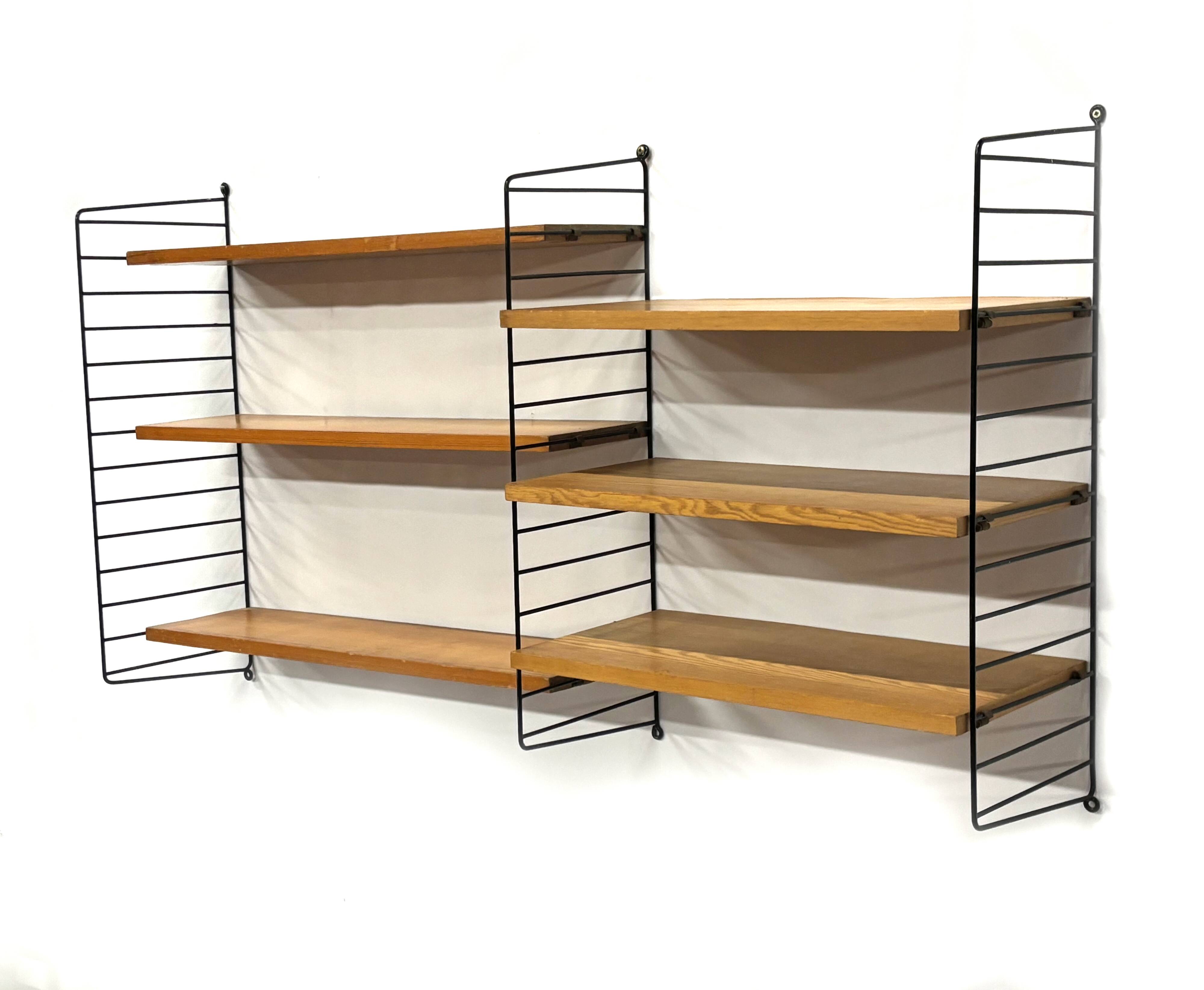 Mid century nisse strinning string wall system 1960