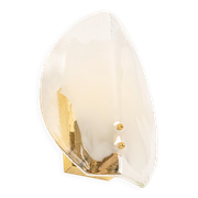 Kalmar wall sconces in brass and Murano glass, Austria, 1970s.