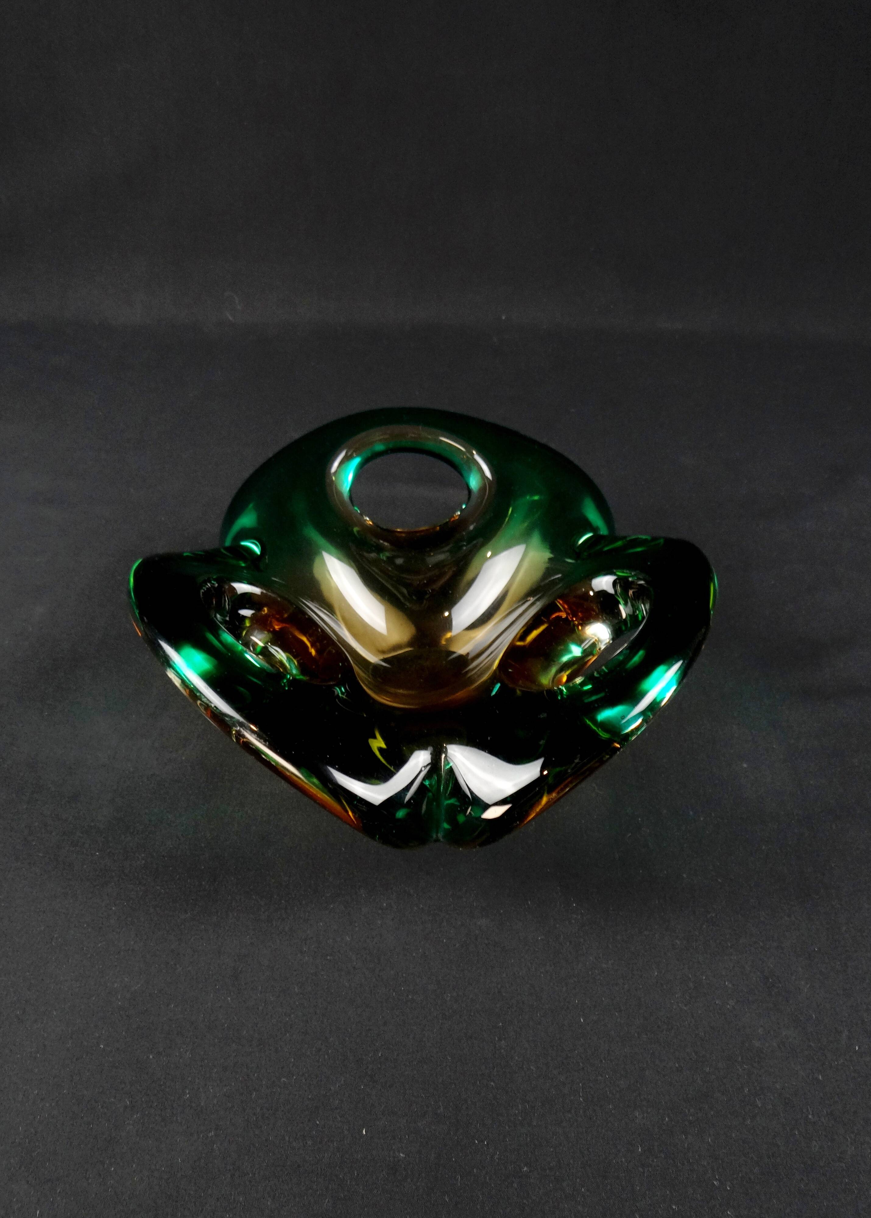 Vintage 1970s Murano glass trinket dish/ashtray