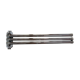 Wall-mounted towel rack chrome 3 arms