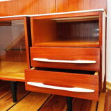 Modular set chest of drawers, desk, cabinet proj. M. Pozar for Up Zavody 1960