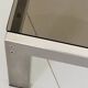 Tau square coffee table by Gae Aulenti, edition Rinascente Italy 1970s