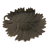 Plat forme feuille noir