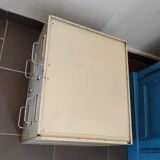 A metal box two drawers 1960