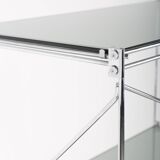 Isocèle metal shelf by Max Sauze, 1970s