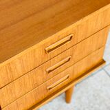 Scandinavian teak row