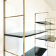 Metal shelf
