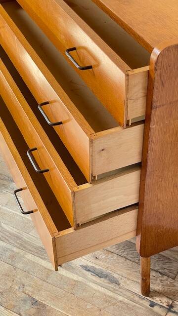 COMMODE Pieds Compas VINTAGE