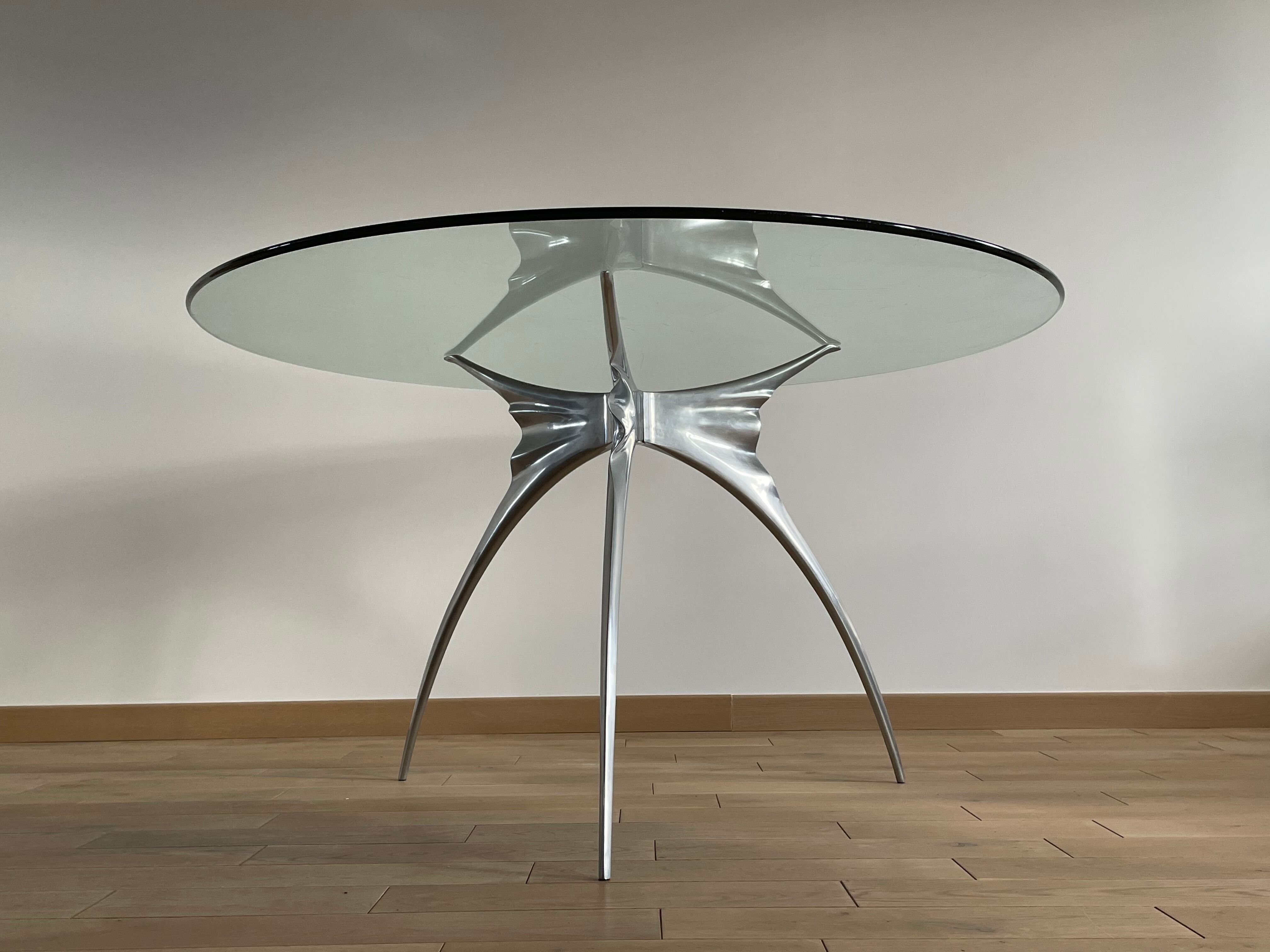 Table ronde Water par Bernard Dequet, 1970