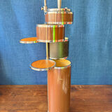 Cendrier colonne Soveno, années 60-70