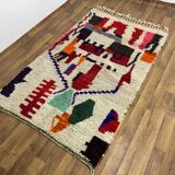 Handmade traditional carpet 250cm x 150cm Moroccan