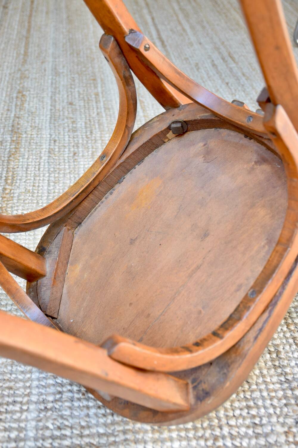 Duo of Baumann bistro chairs