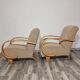 Art Deco Lounge Chairs from Jindřich Halabala, 1950s, Set of 2