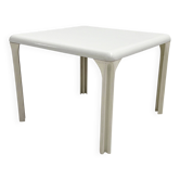 Stadio White dining table by Vico Magistretti for Artemide, 1970