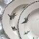 2 “French” ironstone soup plates from Choisy le Roi