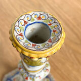Colorful porcelain candle holder