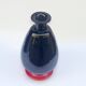 Black and red Murano glass vase by Nason & Moretti, Art Deco carafe