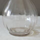Vintage glass sweet decanter for a chic and modern oval shaped decoration