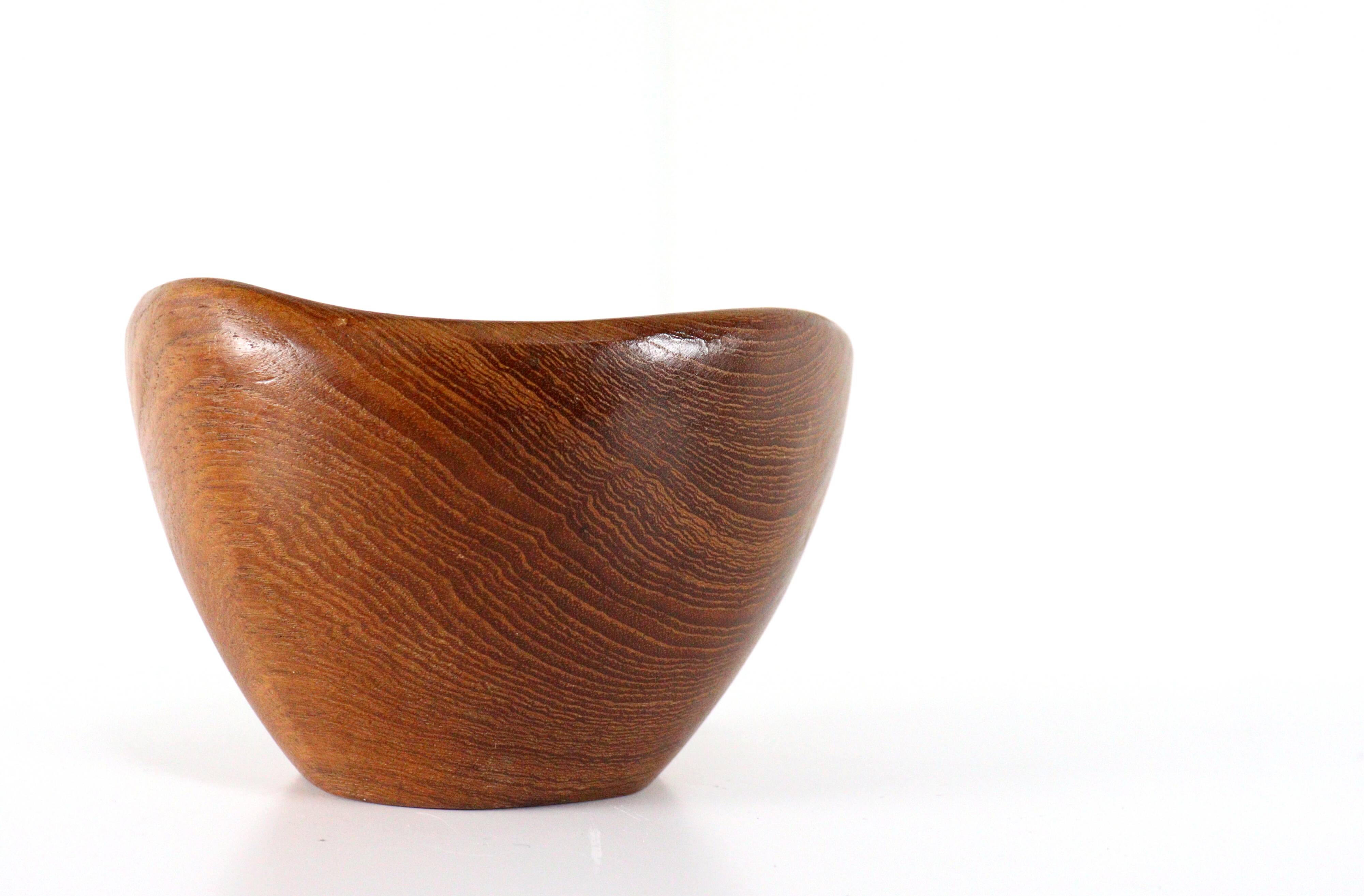 Teak bowl