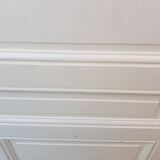 Communication door H218.5xL80cm, old panelled and moulded.