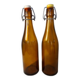 Amber bottles