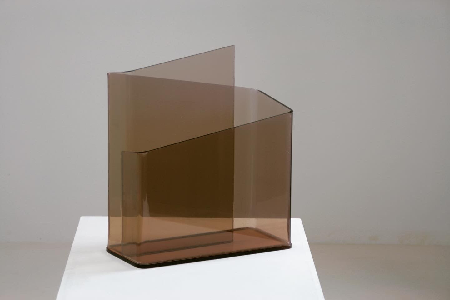 Plexiglass magazine rack for Roche Bobois, France 1970s