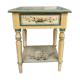 Painted wooden bedside