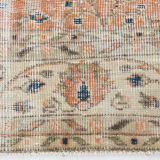 3x9 Vintage Floral Runner Rug,78x275Cm