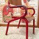 Chaise enfant écolier vintage