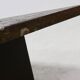Rare Fossil Stone Coffee Table by Metaform 1970s
