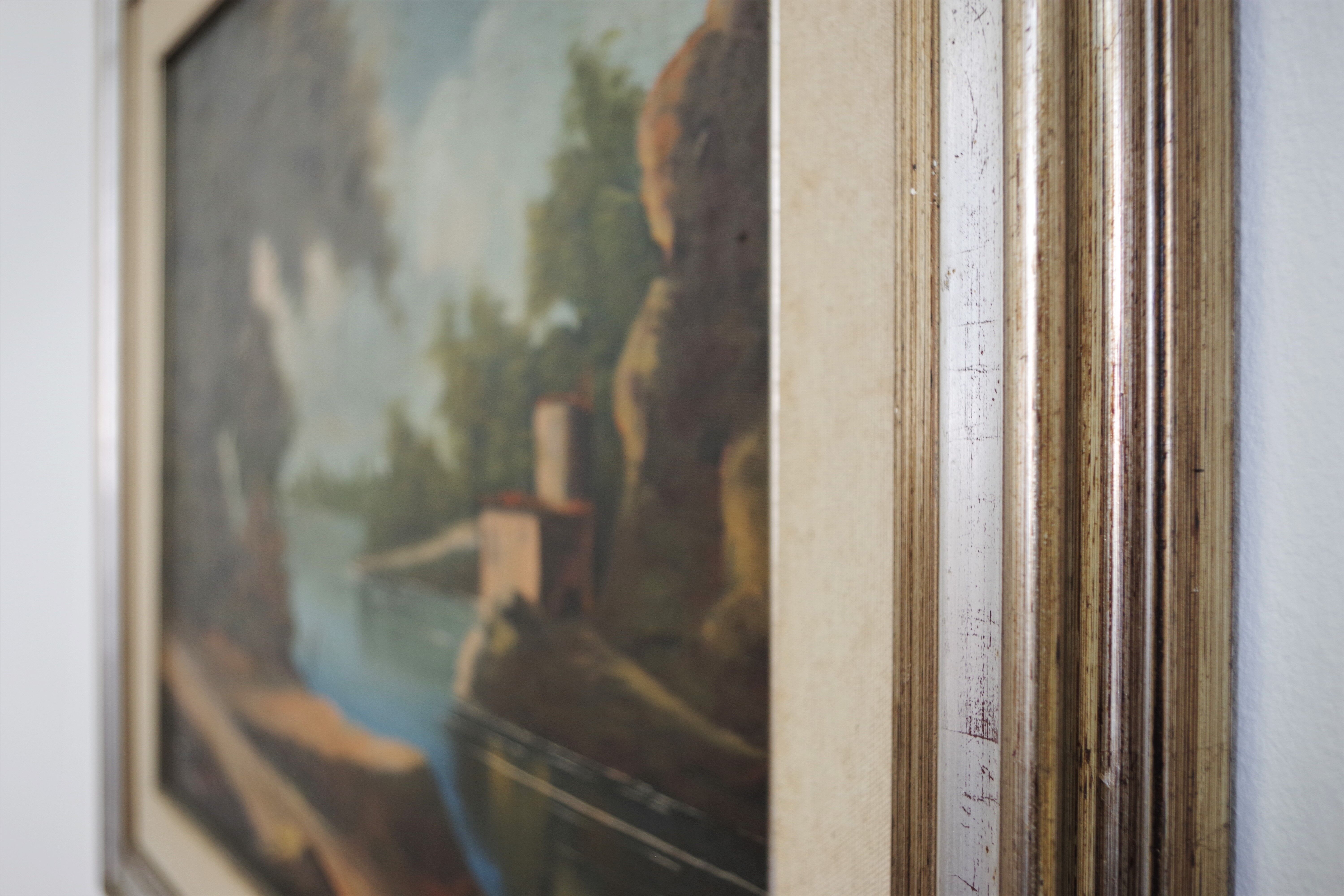 Oil painting on canvas, Francis Torry Brescia, 1977