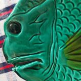 Barbotine Vallauris plate