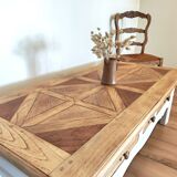 Louise - renovated solid oak coffee table