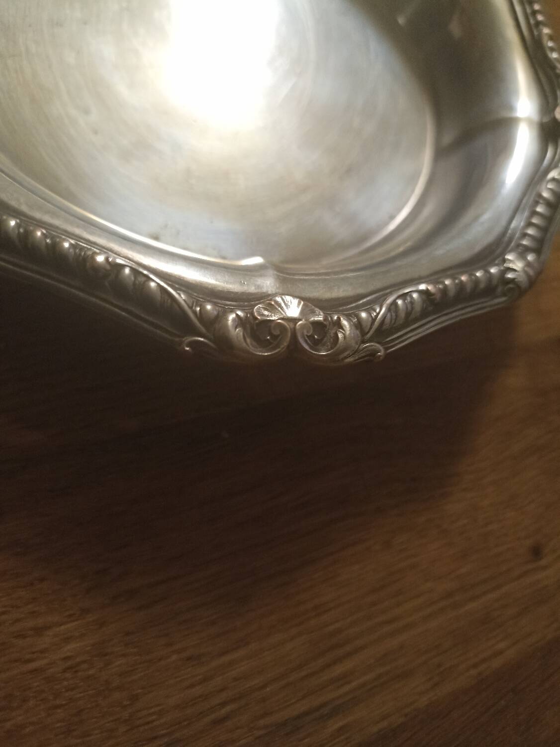Christofle silver tray